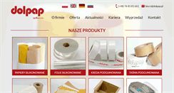 Desktop Screenshot of dolpap.pl